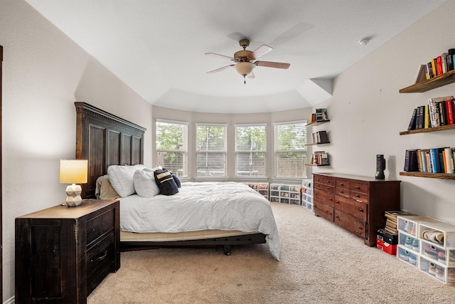 6620 Roaring Crk, Denton, TX 76226 - carpeted bedroom featuring ceiling fan
