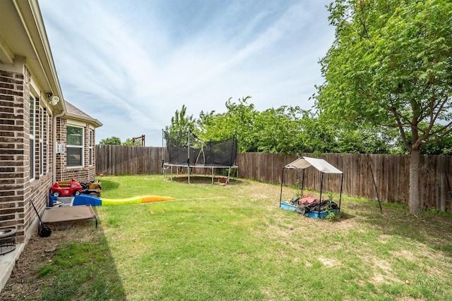 6620 Roaring Crk, Denton, TX 76226 - view of yard with a trampoline