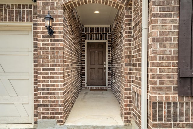 6620 Roaring Crk, Denton, TX 76226 - view of exterior entry with brick siding