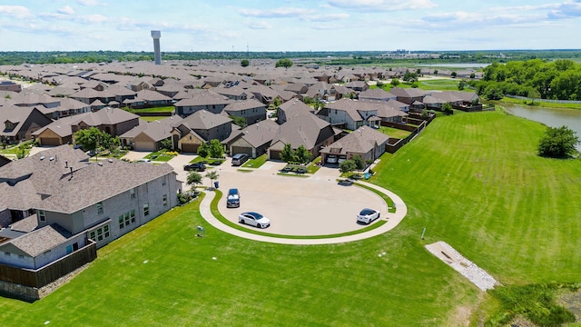 2619 Pinckney Ct, Forney, TX 75126 - aerial view of residential area with a large body of water