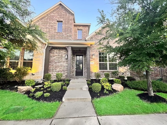 1608 Coventry Ct, Farmers Branch, TX 75234 - view of front of home with brick siding