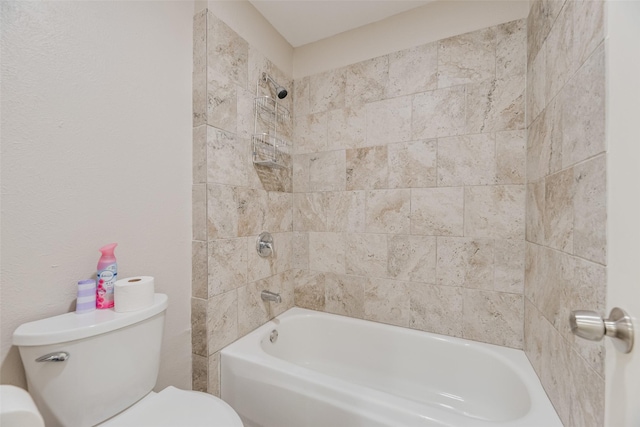 1305 Willow Way, Garland, TX 75043 - full bathroom with toilet and shower / washtub combination