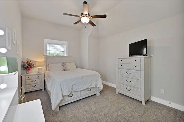 149 Deats Farm Ct, Azle, TX 76020 - bedroom with carpet, a ceiling fan, and baseboards