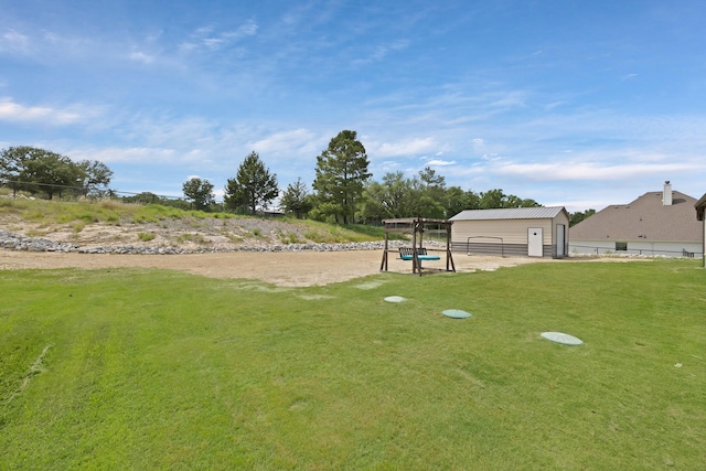 149 Deats Farm Ct, Azle, TX 76020 - view of yard