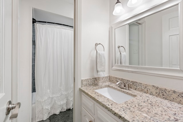 201 Forest Trce, Rockwall, TX 75087 - full bath featuring vanity and a shower with curtain