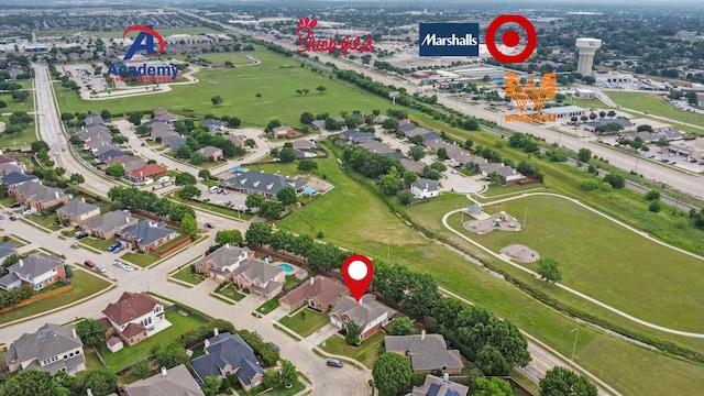 7804 Rampston Pl, Fort Worth, TX 76137 - drone / aerial view