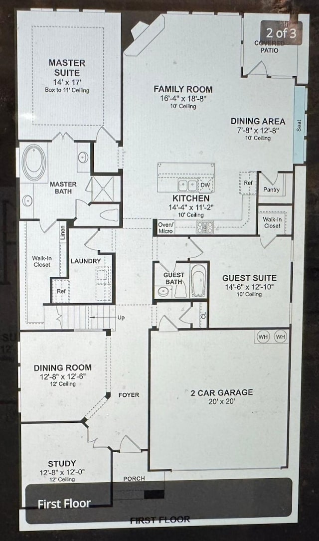 3037 Crestwater Rdg, Keller, TX 76248 - property floor plan