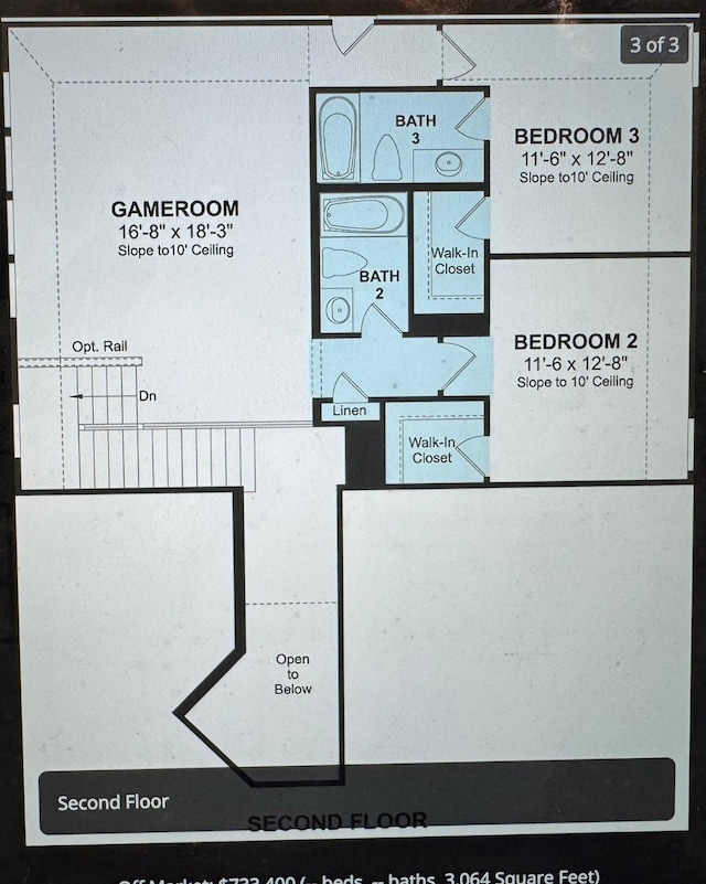 3037 Crestwater Rdg, Keller, TX 76248 - home floor plan
