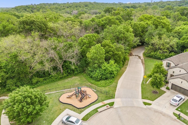 3037 Crestwater Rdg, Keller, TX 76248 - drone / aerial view of a heavily wooded area