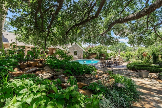 3740 Chimney Ridge Dr, Waco, TX 76708 - view of pool featuring a patio and fence