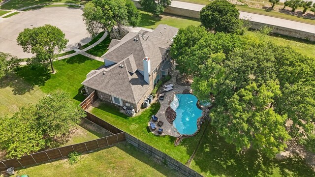 1601 Manchester Way, Corinth, TX 76210 - view of subject property with a pool