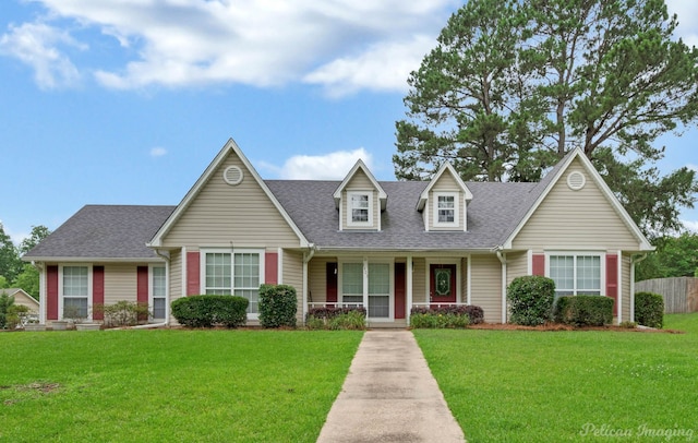 1403 Whispering Pines Dr, Minden, LA 71055 - view of front facade with roof with shingles and a porch