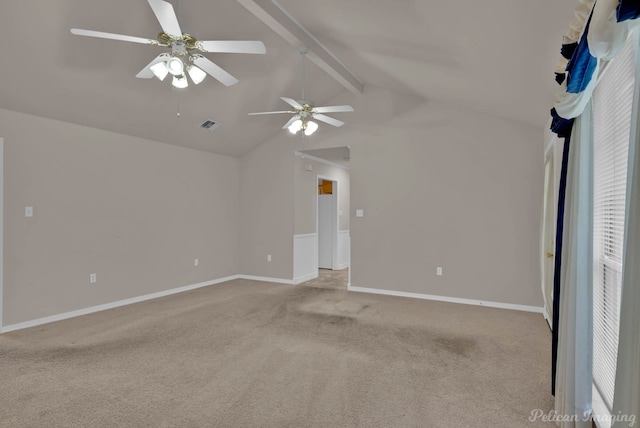 1403 Whispering Pines Dr, Minden, LA 71055 - carpeted spare room with ceiling fan and baseboards