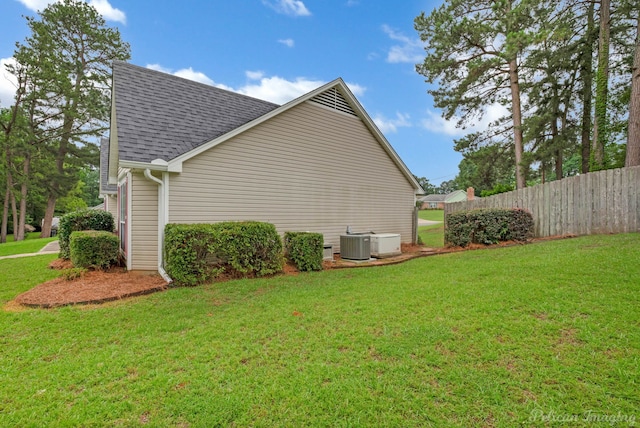 1403 Whispering Pines Dr, Minden, LA 71055 - view of property exterior with roof with shingles and central air condition unit