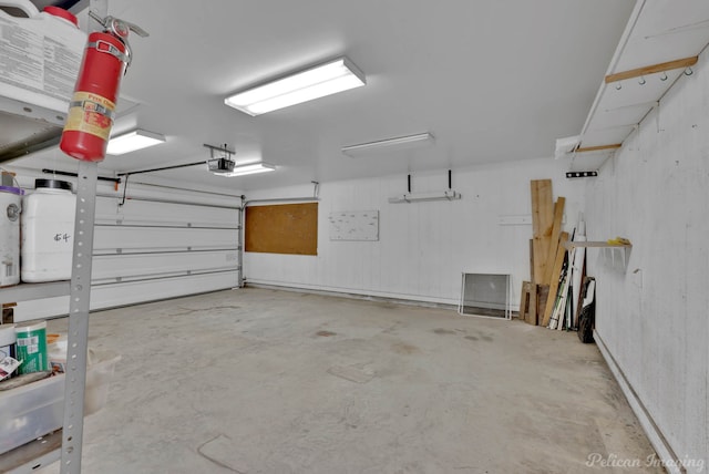 1403 Whispering Pines Dr, Minden, LA 71055 - garage with a garage door opener