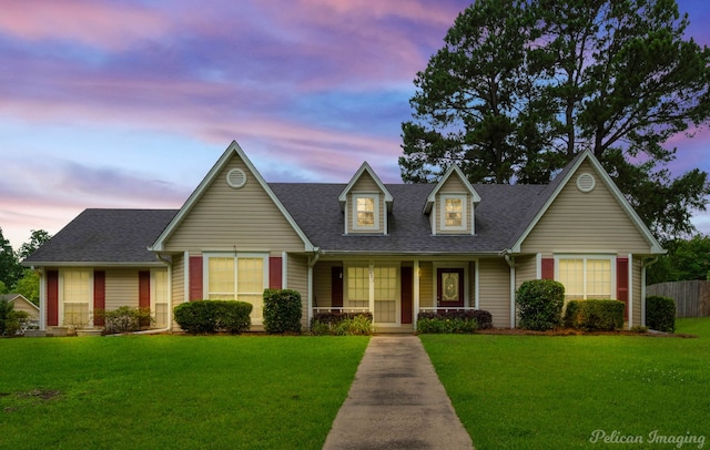1403 Whispering Pines Dr, Minden, LA 71055 - view of front of house with a porch and a shingled roof