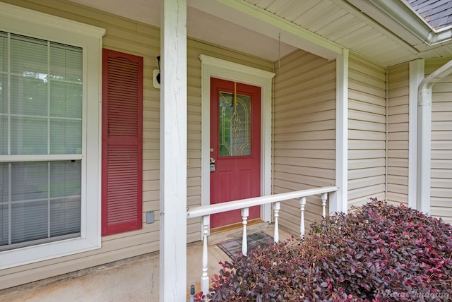 1403 Whispering Pines Dr, Minden, LA 71055 - doorway to property featuring covered porch