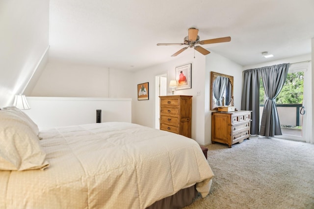 203 Goodson Way, Denton, TX 76207 - bedroom with light colored carpet and ceiling fan