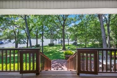 7095 Lance Ln, Eustace, TX 75124 - deck with a yard