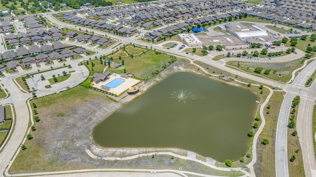 936 Mangrove Dr, Fate, TX 75087 - aerial view of property and surrounding area with a nearby body of water and nearby suburban area