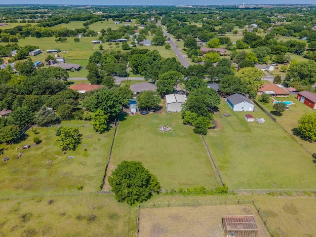 916 Rachelle Dr, Red Oak, TX 75154 - aerial view of sparsely populated area