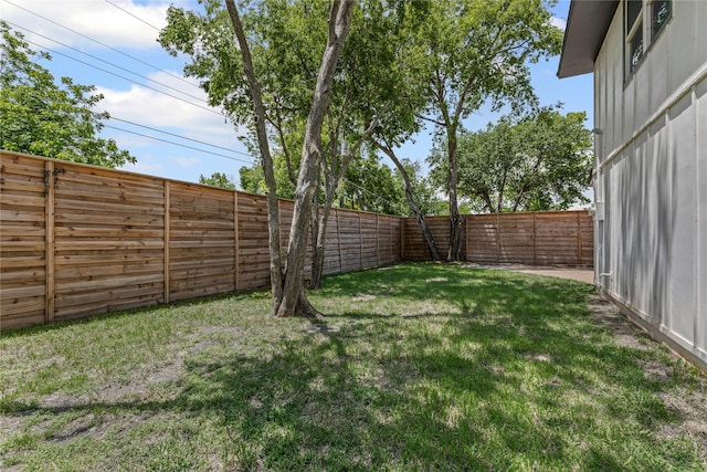 view of yard