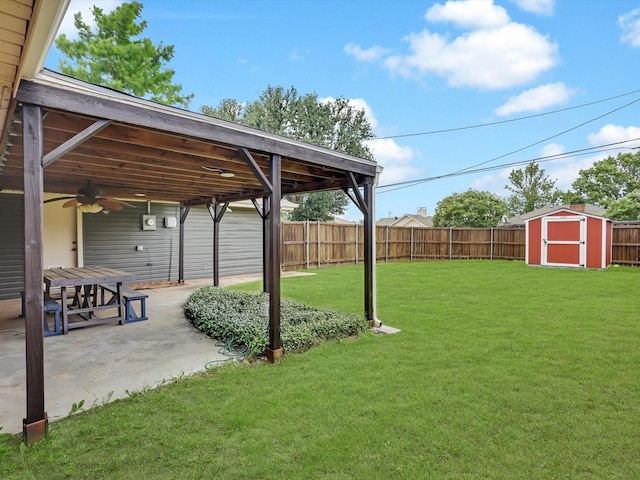 616 Stoneybrook Dr, Wylie, TX 75098 - view of yard with a patio and ceiling fan