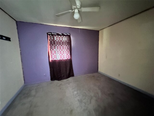 4320 Comanche Dr, May, TX 76857 - carpeted empty room featuring a ceiling fan