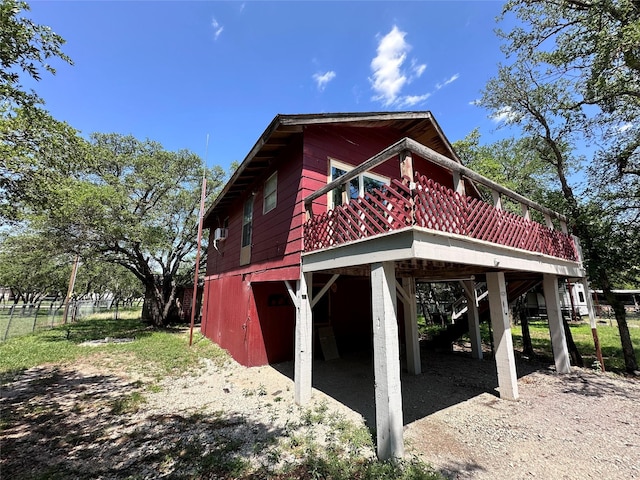 4320 Comanche Dr, May, TX 76857 - view of side of property featuring fence