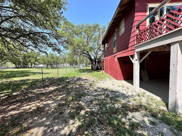 4320 Comanche Dr, May, TX 76857 - view of side of property with fence