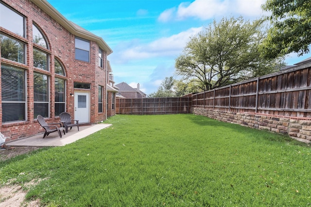 15606 Fox Meadow Ln, Frisco, TX 75035 - view of yard featuring a patio area