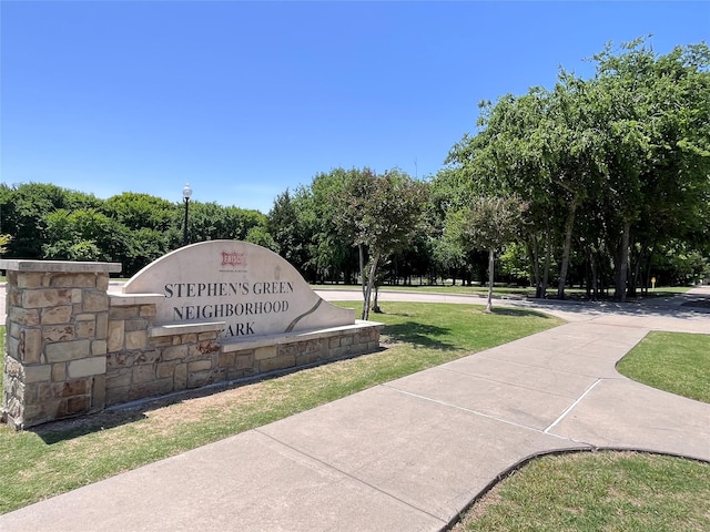 15606 Fox Meadow Ln, Frisco, TX 75035 - view of community sign