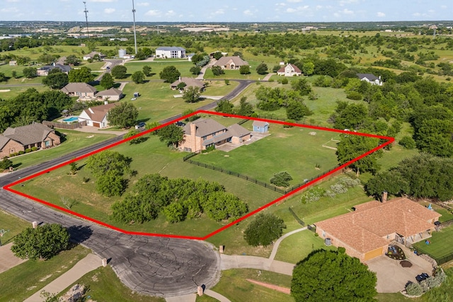 122 Clearview Ln, Fort Worth, TX 76126 - view of property location featuring property parcel outlined