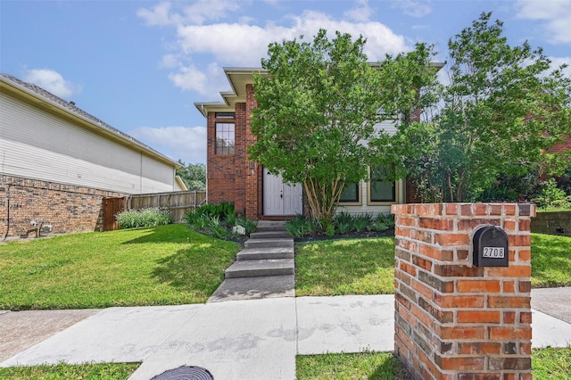 2708 Van Gogh Pl, Dallas, TX 75287 - view of front of property with brick siding