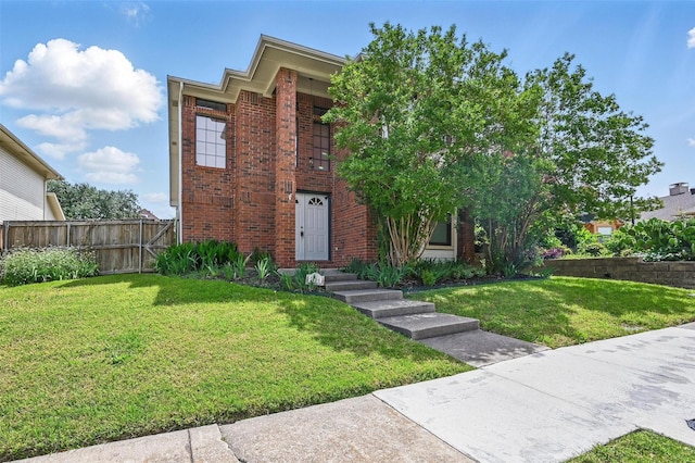 2708 Van Gogh Pl, Dallas, TX 75287 - view of front of property featuring brick siding
