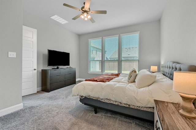 1017 Lade Ct, Celina, TX 75009 - carpeted bedroom featuring baseboards and ceiling fan