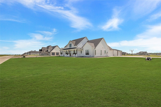 1339 Malone Dr, Royse City, TX 75189 - view of front of home featuring a front lawn, driveway, and a garage