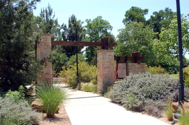 view of gate