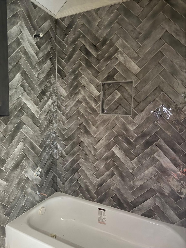 436 Guadalupe Trl, Springtown, TX 76087 - bathroom with a tub and a shower