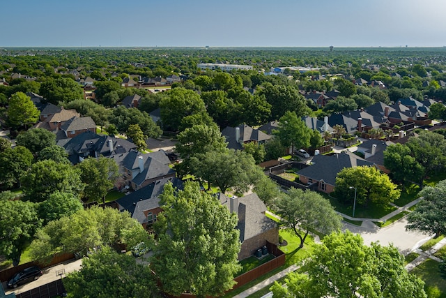7901 Cross Plains Dr, Plano, TX 75025 - aerial overview of property's location with nearby suburban area