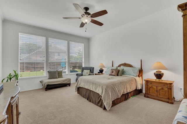1804 Morning Mist Trl, Flower Mound, TX 75028 - carpeted bedroom with a ceiling fan and baseboards