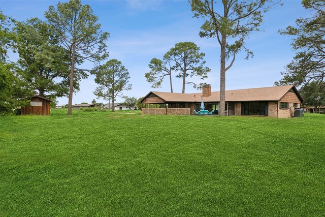 2173 Fairway Acres Dr, Argyle, TX 76226 - view of grassy yard