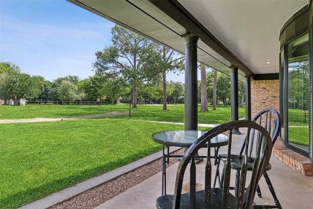 2173 Fairway Acres Dr, Argyle, TX 76226 - view of patio