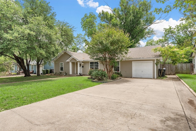 4016 Austin Ave, Waco, TX 76710 - view of front of home featuring concrete driveway, an attached garage, and roof with shingles
