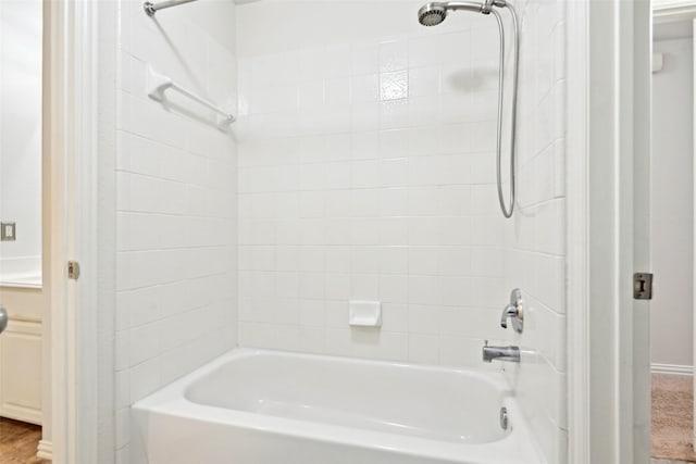 8604 Preston Wood Dr, Mckinney, TX 75072 - bathroom featuring bathing tub / shower combination