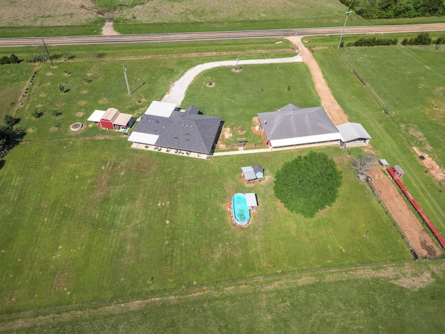 6888 Fm 2888, Naples, TX 75568 - aerial view of property and surrounding area with rural landscape