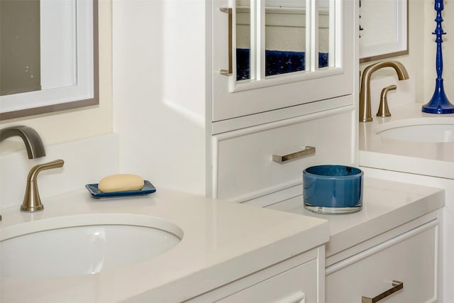 7616 Circle Dr, North Richland Hills, TX 76180 - bathroom featuring vanity