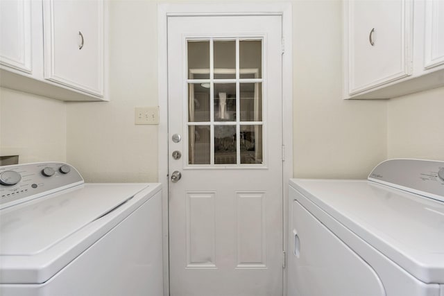 7616 Circle Dr, North Richland Hills, TX 76180 - laundry area featuring cabinet space and independent washer and dryer