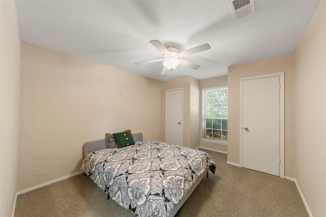 802 Walden Ct, Allen, TX 75002 - carpeted bedroom with baseboards and a ceiling fan