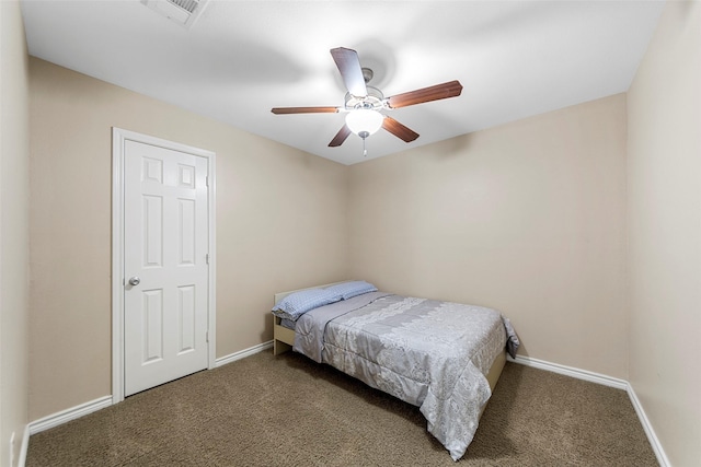 802 Walden Ct, Allen, TX 75002 - carpeted bedroom with baseboards and ceiling fan